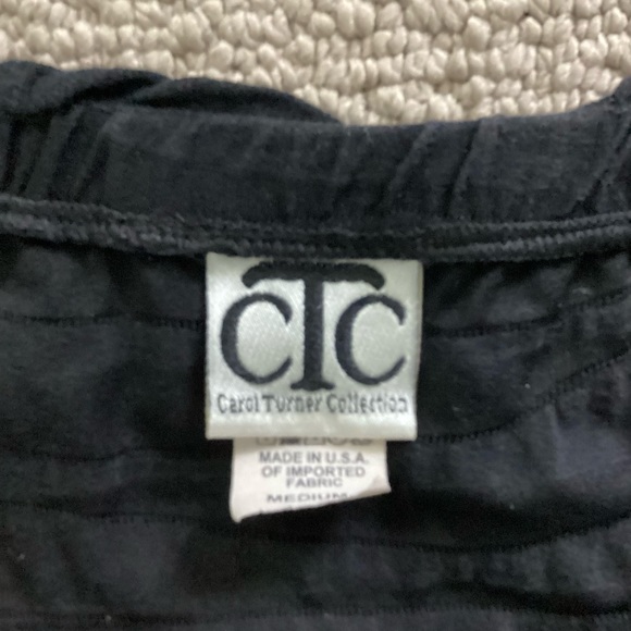 Black Knit size Medium Skirt by CTC - Picture 5 of 6